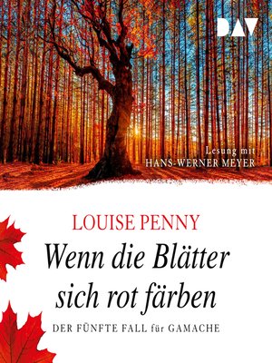 cover image of Wenn die Blätter sich rot färben
